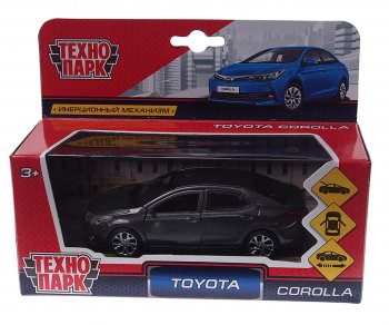 799 р. Модель автомобиля TOYOTA Corolla металлическая ТЕХНОПАРК ТЕХНОПАРК 162590  с доставкой в г. Керчь. Увеличить фотографию 2