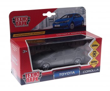 799 р. Модель автомобиля TOYOTA Corolla металлическая ТЕХНОПАРК ТЕХНОПАРК 162590  с доставкой в г. Керчь. Увеличить фотографию 1