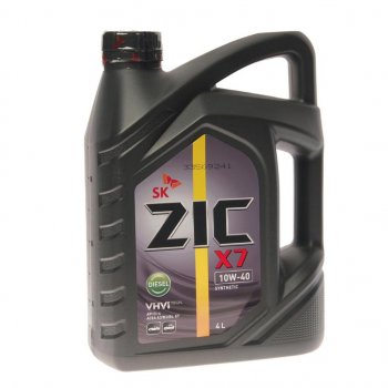 3 099 р. Масло дизельное X7 DIESEL CI-4SL E7 10W40 синт.4л ZIC ZIC 162607  с доставкой в г. Керчь. Увеличить фотографию 1