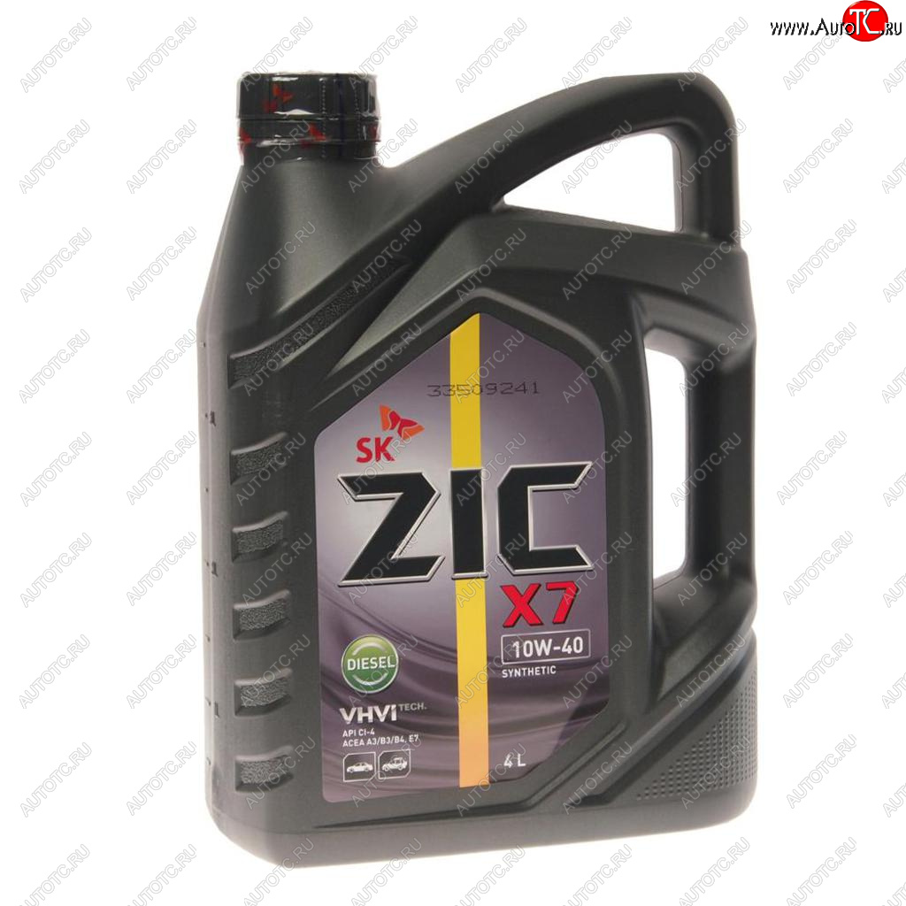 3 099 р. Масло дизельное X7 DIESEL CI-4SL E7 10W40 синт.4л ZIC ZIC 162607  с доставкой в г. Керчь
