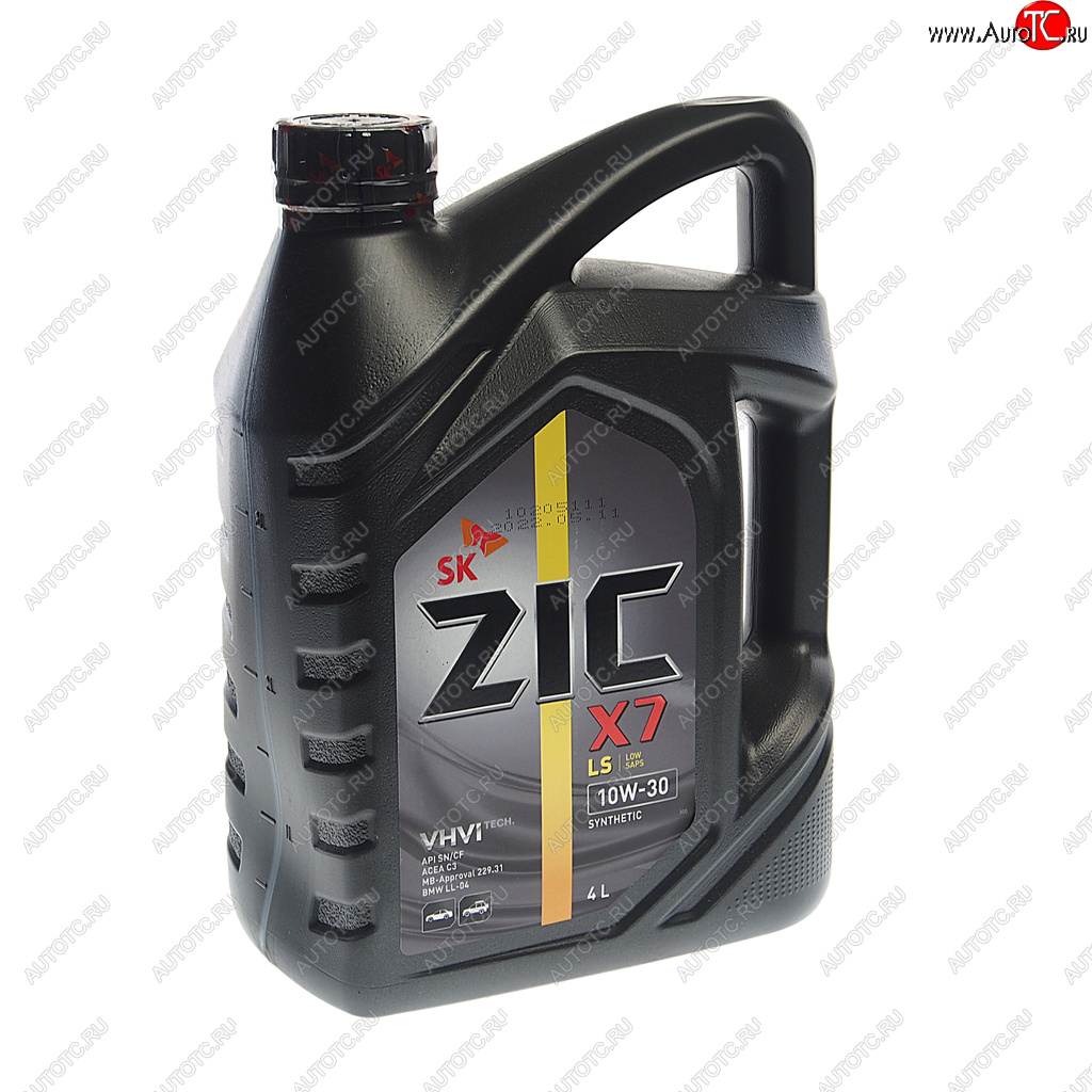 2 999 р. Масло моторное X7 LS SNCFC3 10W30 синт.4л ZIC ZIC 162649  с доставкой в г. Керчь