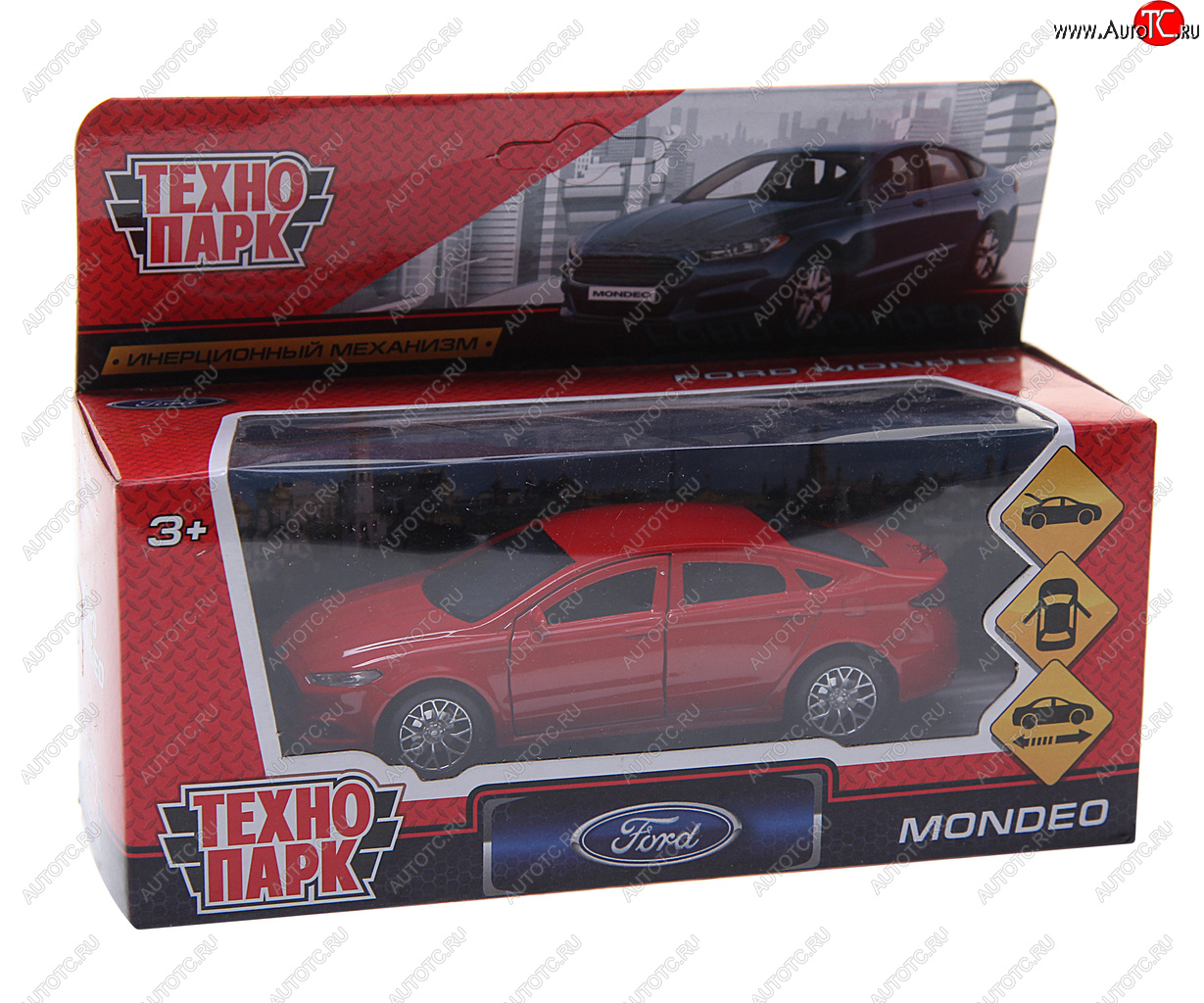 819 р. Модель автомобиля FORD Mondeo металлическая ТЕХНОПАРК ТЕХНОПАРК 164068164044  с доставкой в г. Керчь