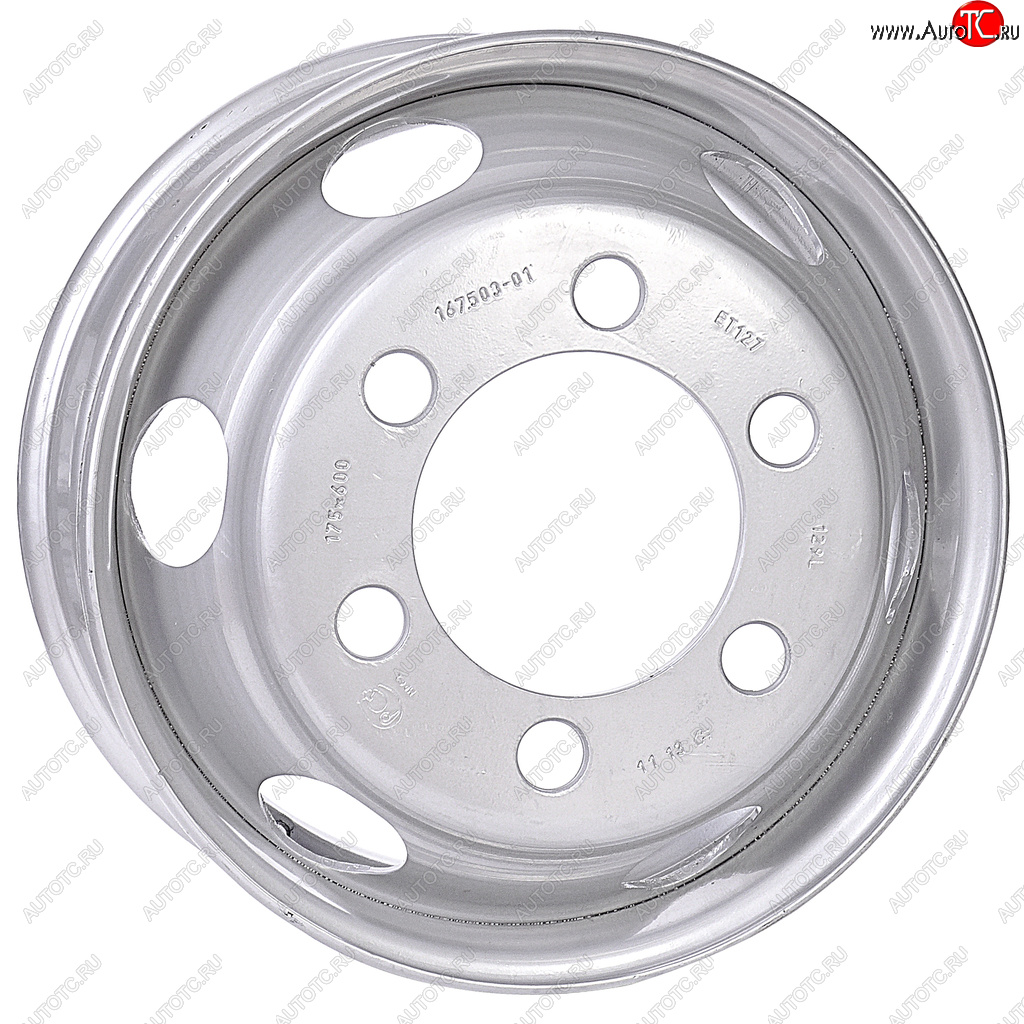 11 349 р. Диск колесный HYUNDAI HD72,78 (6 шп. безкам.) 6х17.5 ET127 D164 HARTUNG HARTUNG 167.503-3101012-01  с доставкой в г. Керчь