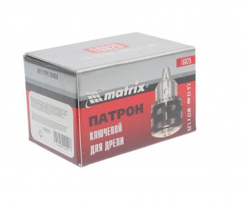 449 р. Патрон для дрели с ключом 1.5-13мм M12х1.25 MATRIX MATRIX 16825  с доставкой в г. Керчь. Увеличить фотографию 3
