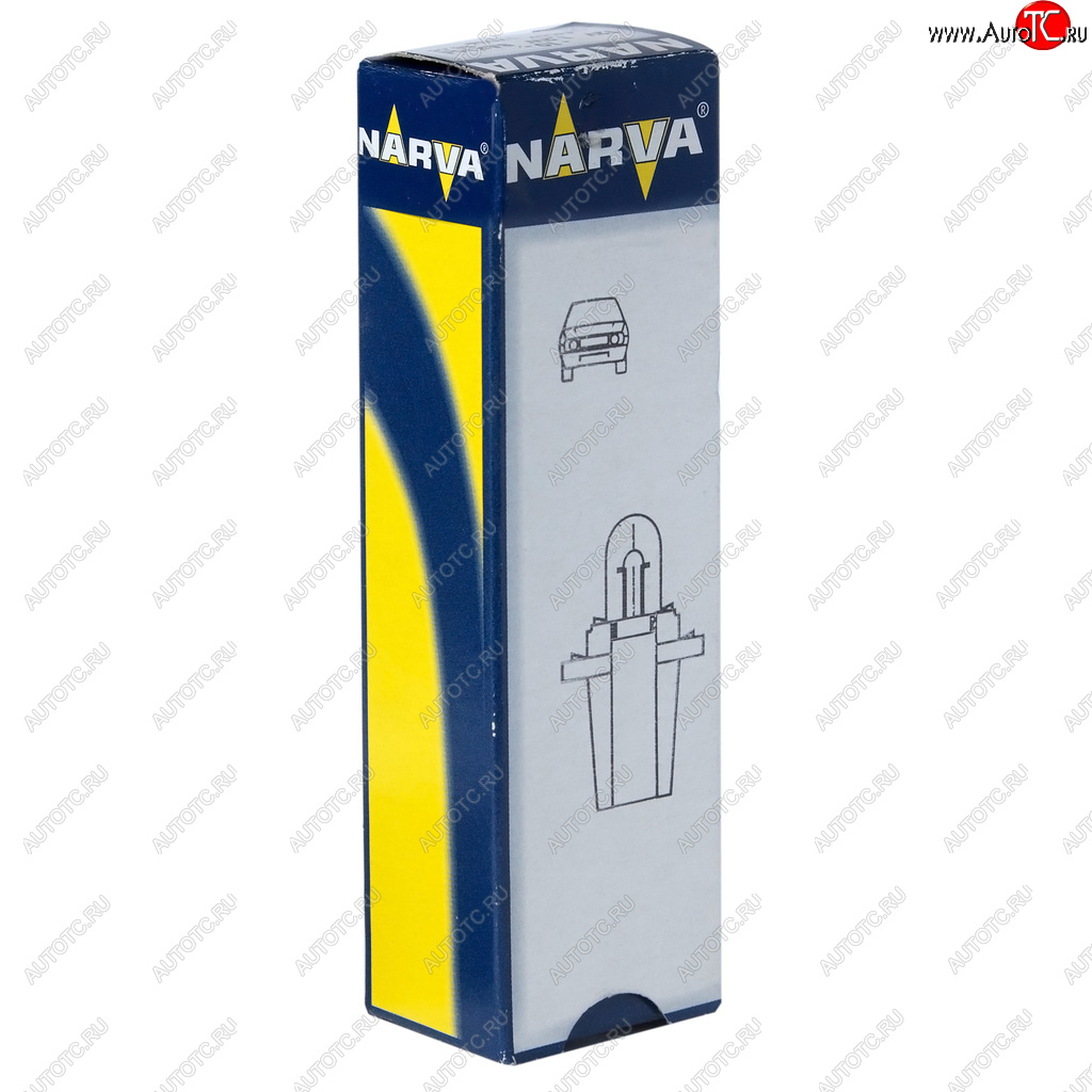 66 р. Лампа 12V 1.2W BAX8.3s1.35 черный патрон Plastic Base NARVA NARVA 170363000  с доставкой в г. Керчь