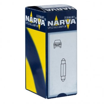 73 р. Лампа 12V C3W SV8.5 28мм Festoon NARVA NARVA 170943000  с доставкой в г. Керчь. Увеличить фотографию 1