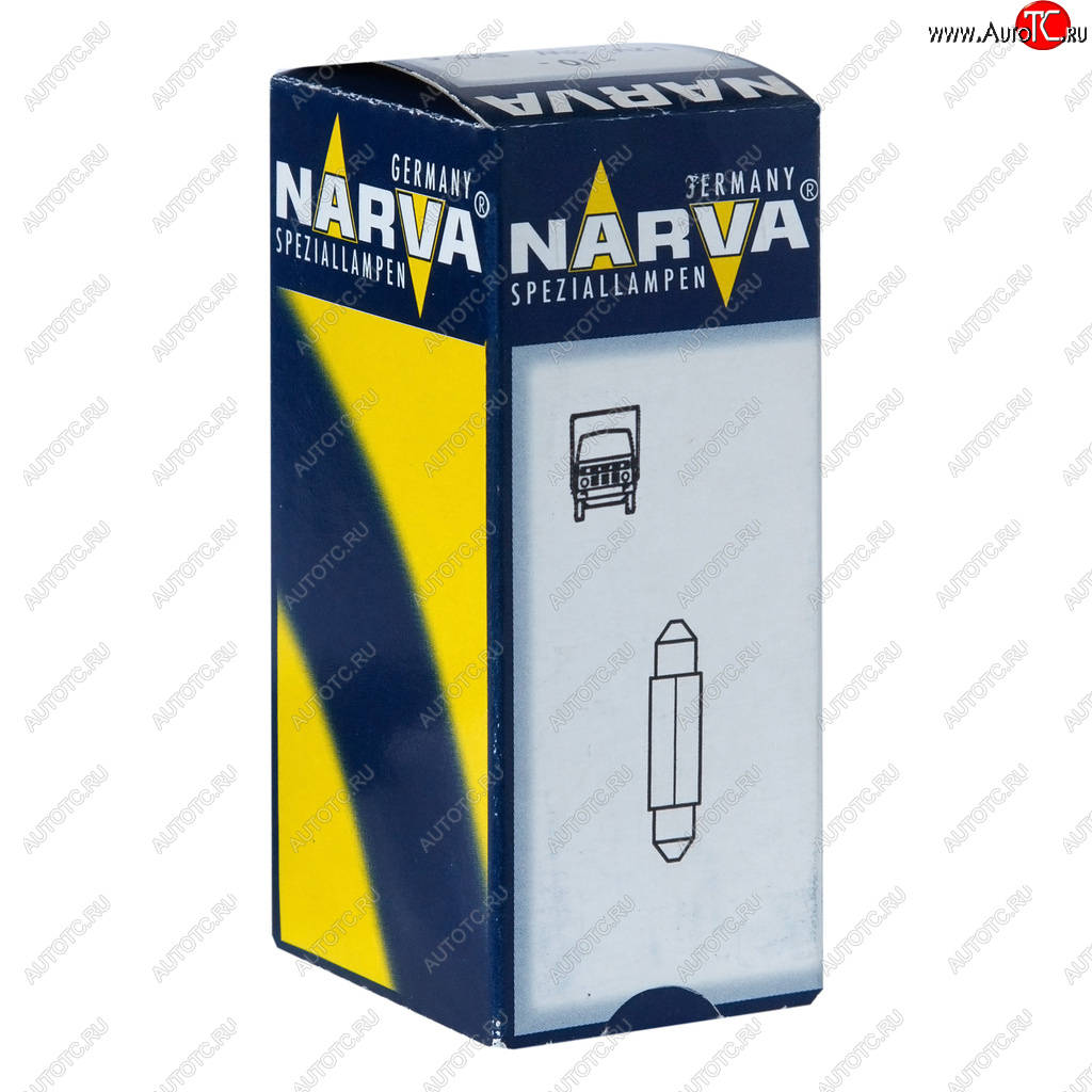 80 р. Лампа 24V C3W SV7.5 Festoon NARVA NARVA 171043000  с доставкой в г. Керчь