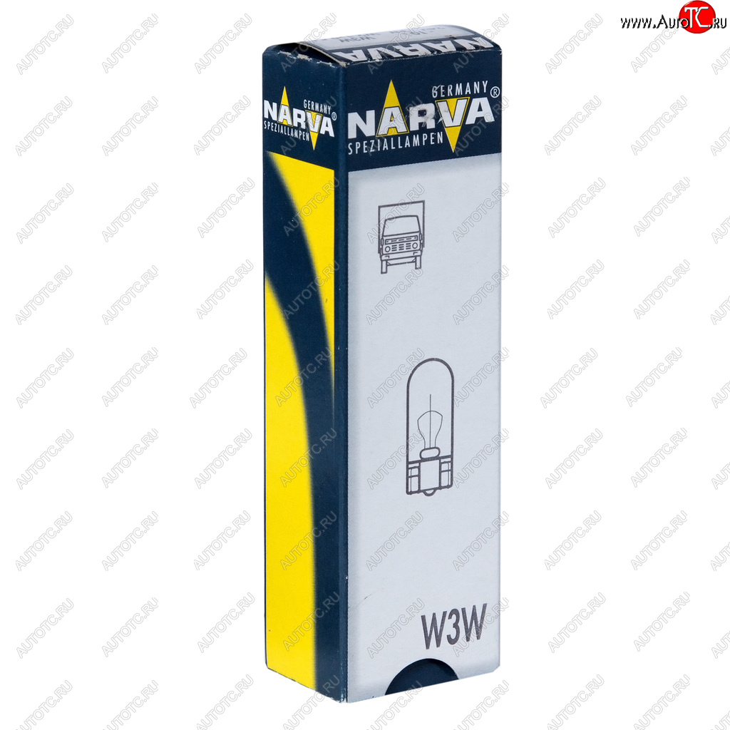 38 р. Лампа 24V W3W W2.1x9.5d NARVA NARVA 171093000  с доставкой в г. Керчь