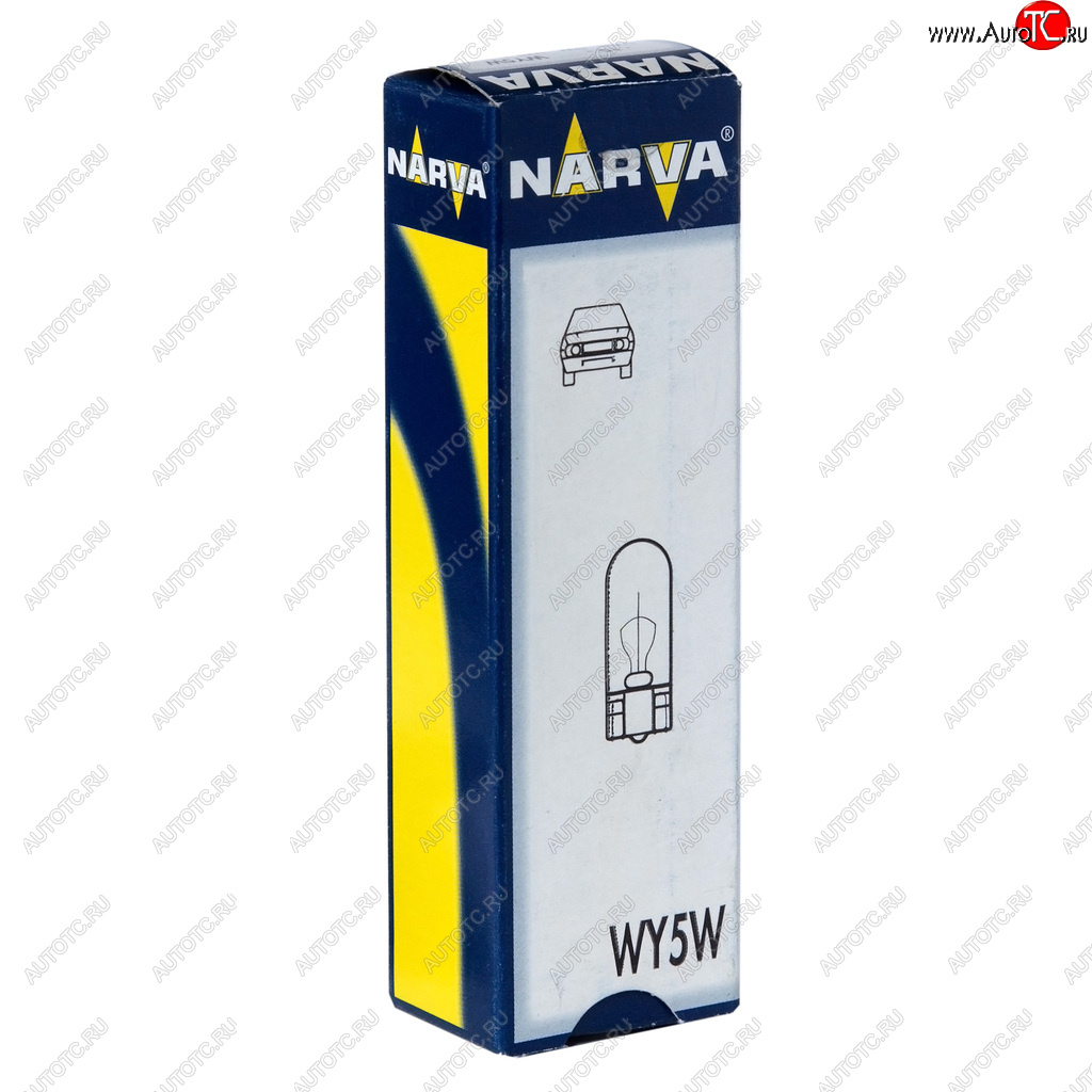91 р. Лампа 12V WY5W W2.1x9.5d желтая NARVA NARVA 171693000  с доставкой в г. Керчь