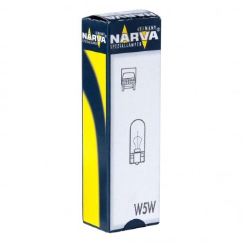 38 р. Лампа 24V W5W T10 W2.1x9.5d NARVA NARVA 171973000  с доставкой в г. Керчь. Увеличить фотографию 1