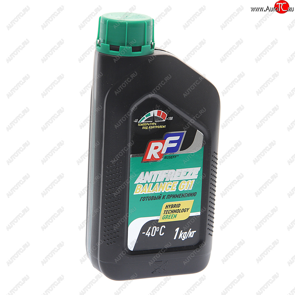 196 р. Антифриз зеленый -40C 1кг G11 RUSEF RUSEFF 17461n RUSEFF 17461n  с доставкой в г. Керчь