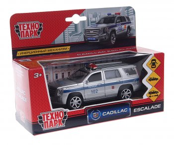 819 р. Модель автомобиля CADILLAC Escalade металлическая ТЕХНОПАРК ТЕХНОПАРК 176009176023176030 ТЕХНОПАРК 176009176023176030  с доставкой в г. Керчь. Увеличить фотографию 1