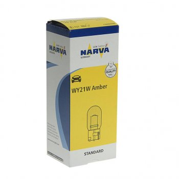 259 р. Лампа 12V WY21W WX3x16d желтая NARVA NARVA 176293000  с доставкой в г. Керчь. Увеличить фотографию 2