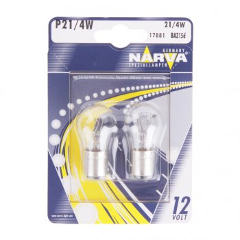 274 р. Лампа 12V P214W BAZ15d блистер (2шт.) NARVA NARVA 178814000  с доставкой в г. Керчь. Увеличить фотографию 1