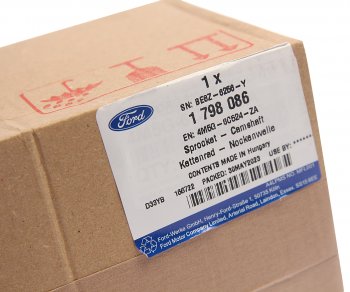 14 549 р. Шестерня FORD Focus (11-) (1.6) распредвала выпускной OE FORD 1798086  с доставкой в г. Керчь. Увеличить фотографию 4