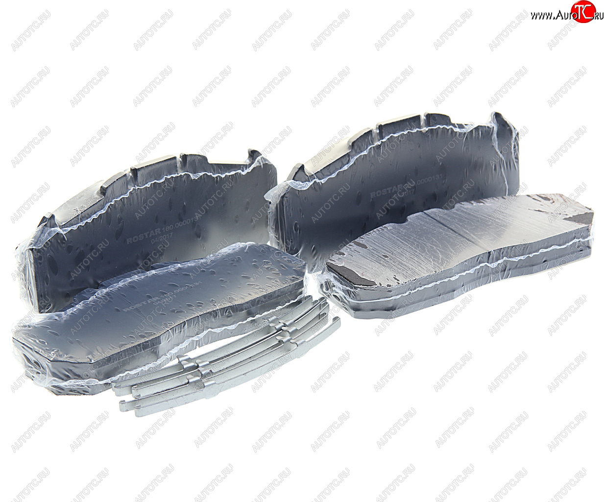 8 249 р. Колодки тормозные MAN TGA RENAULT Magnum передниезадние дисковые (250x118x30) (4шт.) ROSTAR ROSTAR 180.000131  с доставкой в г. Керчь
