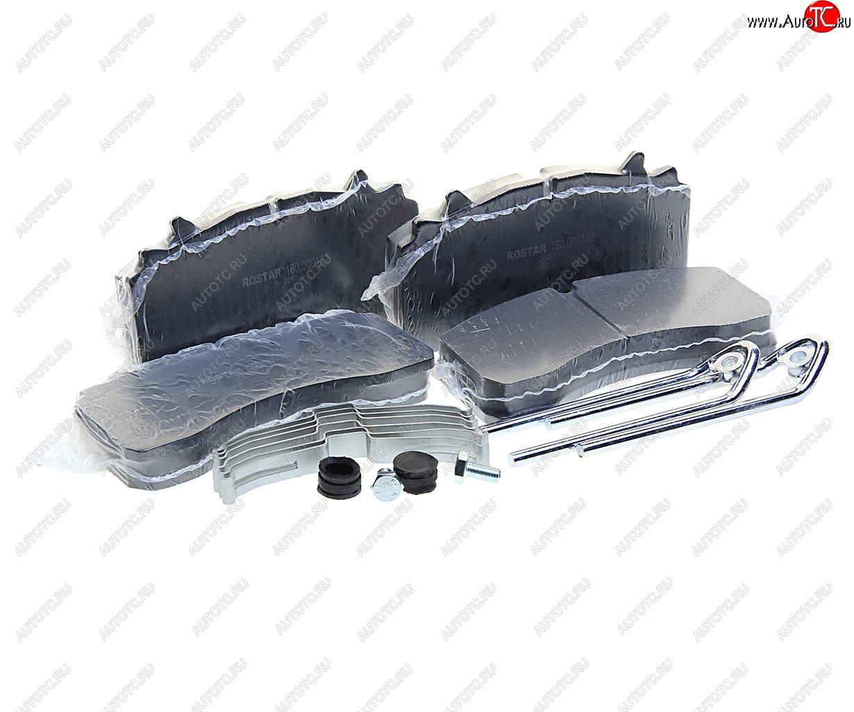 8 849 р. Колодки тормозные SAF дисковые (210х110х31мм, Wabco PAN 22-1) (4шт.) ROSTAR ROSTAR 180.000162  с доставкой в г. Керчь