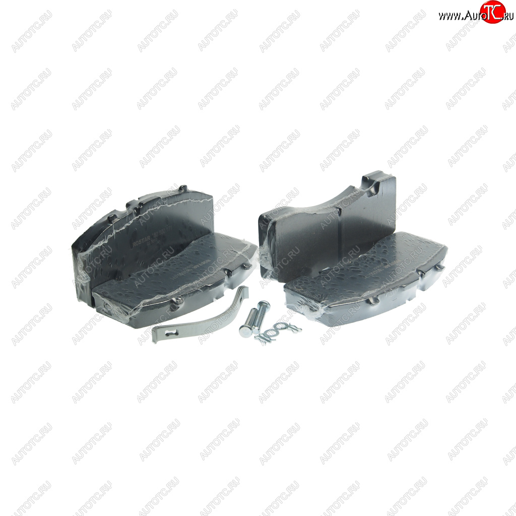 8 849 р. Колодки тормозные BPW SAF дисковые (с выточкой,оси SAF SKRB 9022K01SK7) (4шт.) ROSTAR ROSTAR 180.000171  с доставкой в г. Керчь