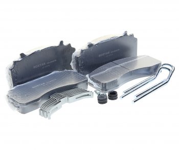 10 799 р. Колодки тормозные MAN TGS,TGX дисковые (4шт.) ROSTAR ROSTAR 180.000279  с доставкой в г. Керчь. Увеличить фотографию 1