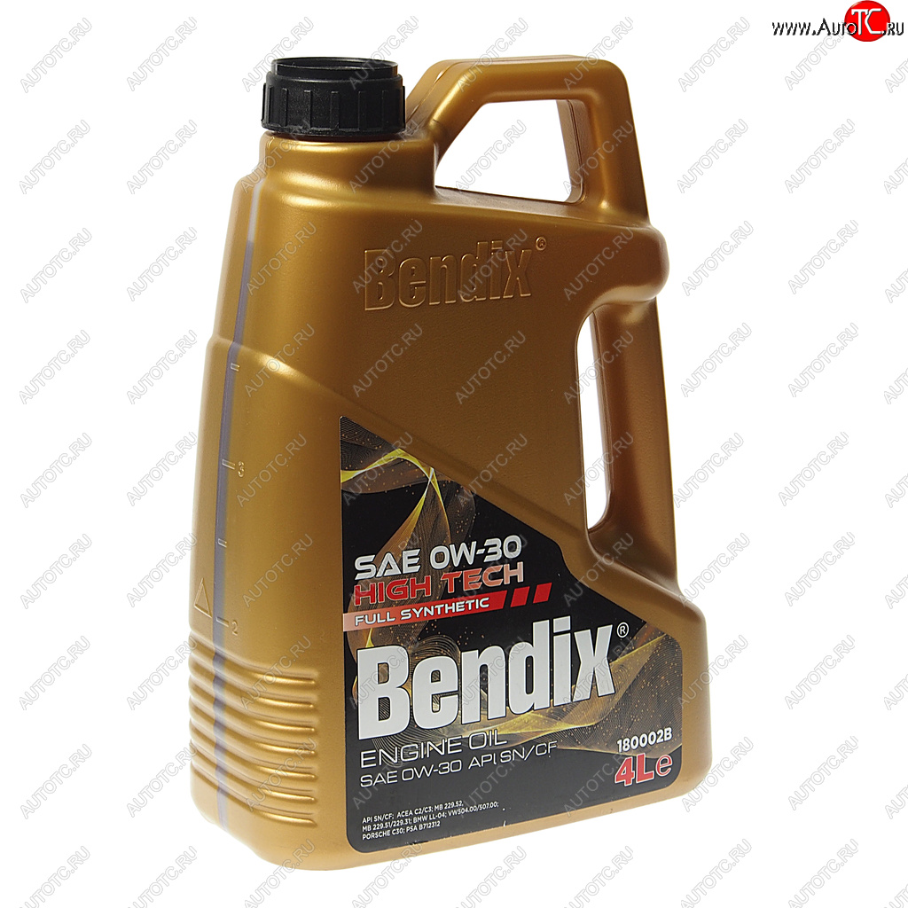 2 789 р. Масло моторное HIGH TECH C2/C3 0W30 синт.4л BENDIX BENDIX 180002b BENDIX 180002b  с доставкой в г. Керчь