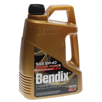 2 699 р. Масло моторное SUPER FORCE 5W40 синт.4л BENDIX BENDIX 180034b  с доставкой в г. Керчь. Увеличить фотографию 1