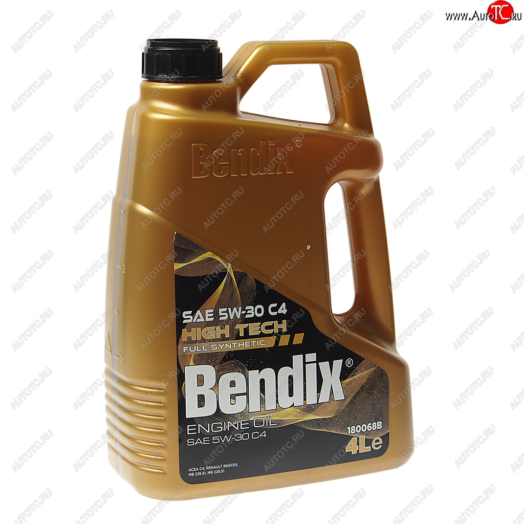 2 759 р. Масло моторное HIGH TECH C4 5W30 синт.4л BENDIX BENDIX 180068b  с доставкой в г. Керчь