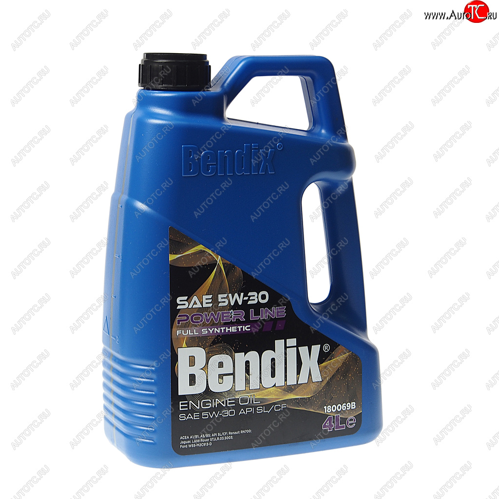 2 699 р. Масло моторное POWER LINE 5W30 синт.4л BENDIX BENDIX 180069b  с доставкой в г. Керчь