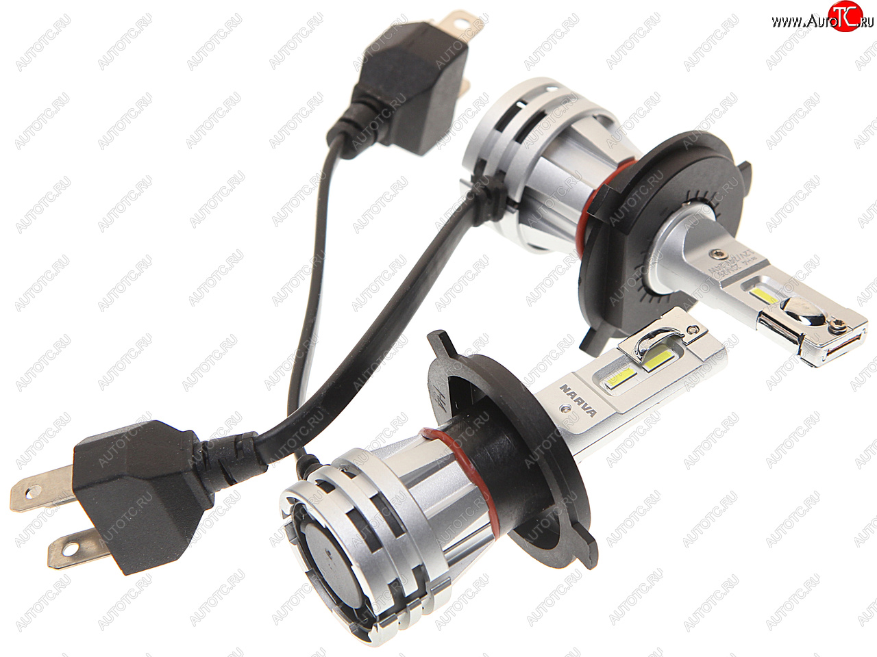 4 899 р. Лампа светодиодная 12V24V H4 24W P43t-38 6500K бокс (2шт.) Range Perfomance LED NARVA NARVA 180323000  с доставкой в г. Керчь