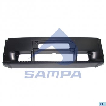 6 699 р. Бампер MERCEDES Atego центральная часть (высокий) SAMPA SAMPA 18100012  с доставкой в г. Керчь. Увеличить фотографию 1