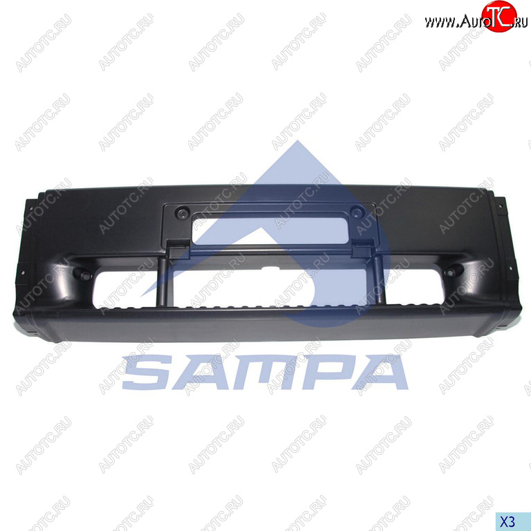 6 699 р. Бампер MERCEDES Atego центральная часть (высокий) SAMPA SAMPA 18100012  с доставкой в г. Керчь