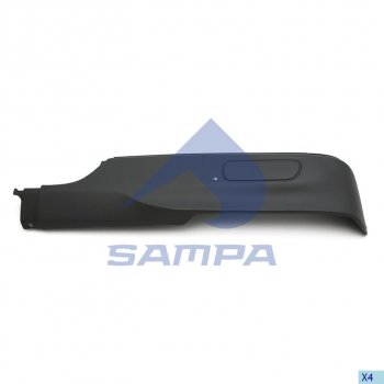 739 р. Спойлер бампера MERCEDES Axor левый SAMPA SAMPA 18100269  с доставкой в г. Керчь. Увеличить фотографию 1