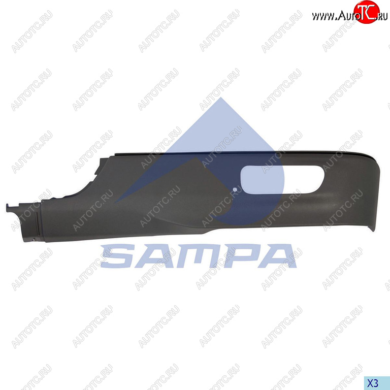 729 р. Бампер MERCEDES Axor левая часть SAMPA SAMPA 18100271  с доставкой в г. Керчь