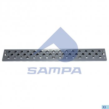 1 769 р. Подножка MERCEDES бампера SAMPA SAMPA 18100420  с доставкой в г. Керчь. Увеличить фотографию 1