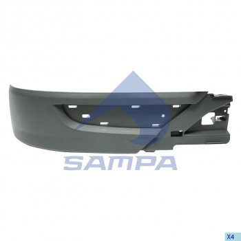439 р. Спойлер бампера MERCEDES Actros MP3 переднего правый (узкий) SAMPA SAMPA 18100558  с доставкой в г. Керчь. Увеличить фотографию 1