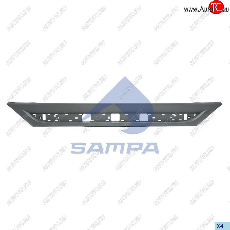 1 329 р. Спойлер бампера MERCEDES Actros MP3 переднего центральный (узкий) SAMPA SAMPA 18100559  с доставкой в г. Керчь
