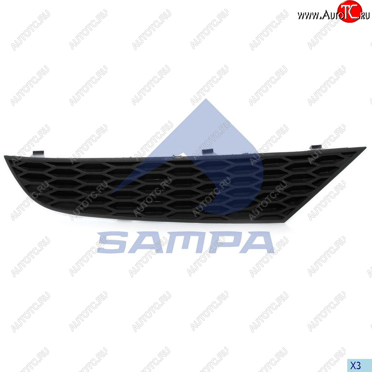 283 р. Накладка бампера MERCEDES переднего SAMPA SAMPA 18100565  с доставкой в г. Керчь