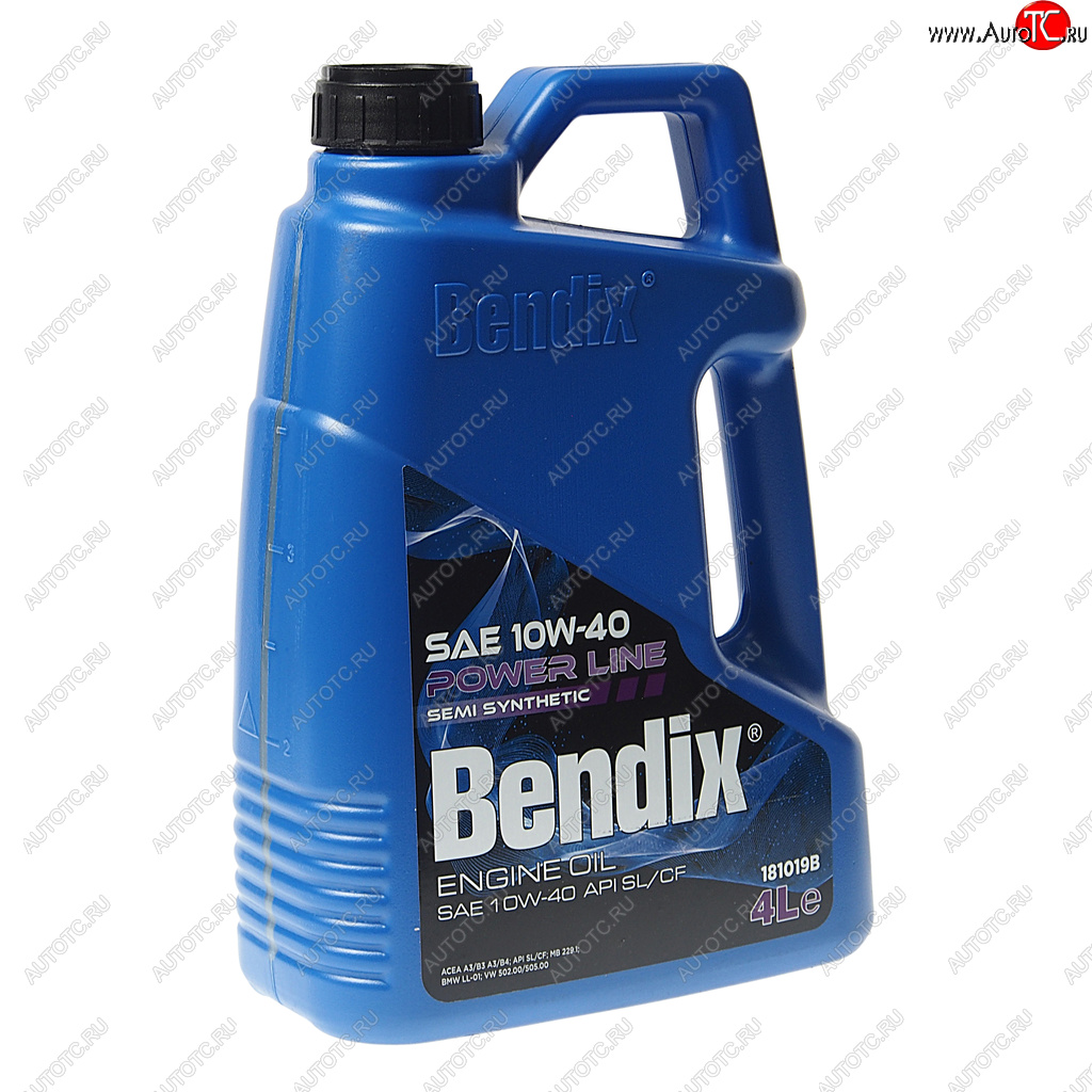 2 099 р. Масло моторное POWER LINE 10W40 псинт.4л BENDIX BENDIX 181019b  с доставкой в г. Керчь