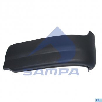 739 р. Панель MAN TGA XXL угловая бампера левая нижняя SAMPA SAMPA 18200038  с доставкой в г. Керчь. Увеличить фотографию 1