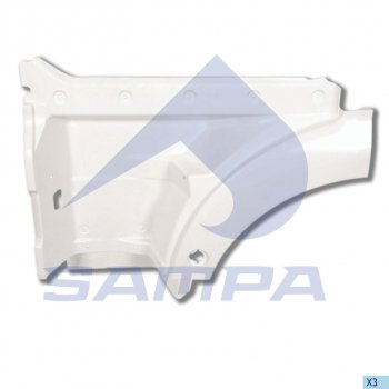 9 549 р. Панель MAN TGA TGX подножки ступени левой SAMPA SAMPA 18200042  с доставкой в г. Керчь. Увеличить фотографию 1