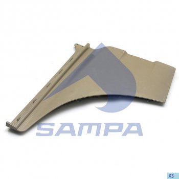 5 399 р. Накладка MAN TGA,TGX двери нижняя правая SAMPA SAMPA 18200045  с доставкой в г. Керчь. Увеличить фотографию 1