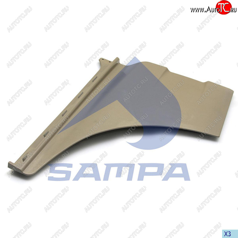 5 399 р. Накладка MAN TGA,TGX двери нижняя правая SAMPA SAMPA 18200045  с доставкой в г. Керчь