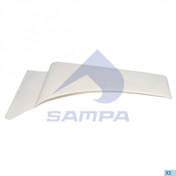 2 849 р. Накладка MAN крыла переднего левого SAMPA SAMPA 18200052  с доставкой в г. Керчь. Увеличить фотографию 1