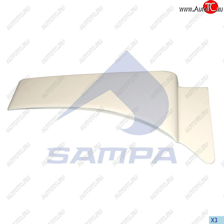 2 889 р. Накладка MAN крыла переднего правого SAMPA SAMPA 18200053  с доставкой в г. Керчь