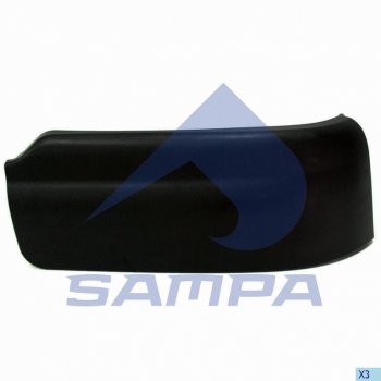699 р. Панель MAN TGA LX угловая бампера правая нижняя SAMPA SAMPA 18200058  с доставкой в г. Керчь. Увеличить фотографию 1