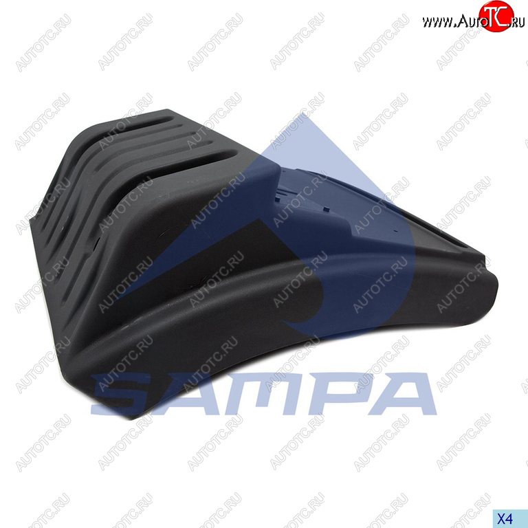 2 099 р. Крыло MAN TGA заднее левое задняя часть (680мм) SAMPA SAMPA 18200068  с доставкой в г. Керчь