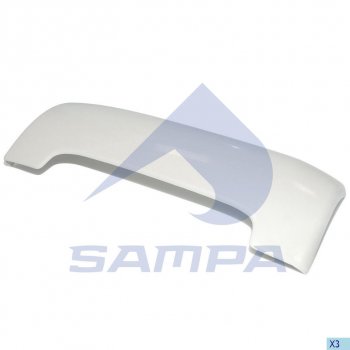 1 999 р. Дефлектор MAN кабины левый SAMPA SAMPA 18200080  с доставкой в г. Керчь. Увеличить фотографию 1