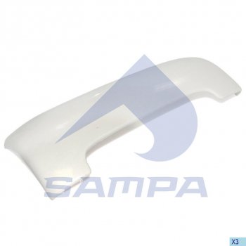 1 499 р. Дефлектор MAN TGA кабины правый угловой SAMPA SAMPA 18200081  с доставкой в г. Керчь. Увеличить фотографию 1