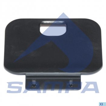 Заглушка MAN TGA,TGS,TGX,TGL,TGM подножки нижней SAMPA SAMPA 18200099