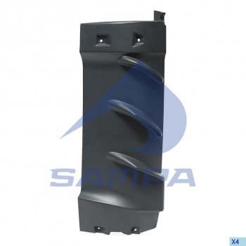 Дефлектор MAN TGA,TGL,TGM кабины левый SAMPA SAMPA 18200116