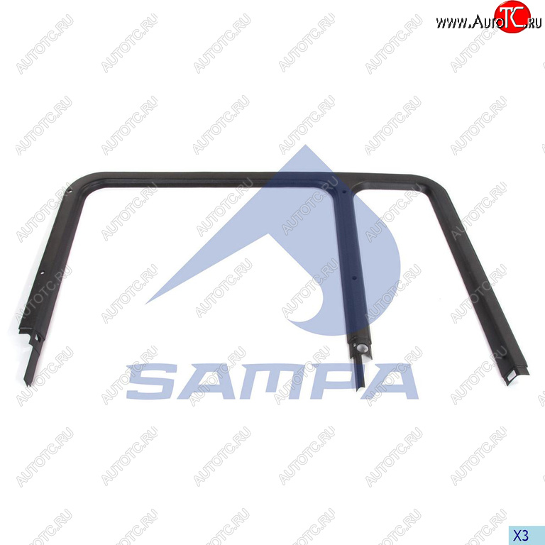 999 р. Рамка MAN стекла двери левой SAMPA SAMPA 18200174  с доставкой в г. Керчь